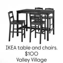 Ikea Table And Chairs