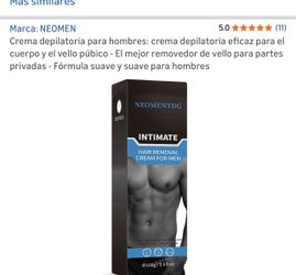 Crema Depiladora De Caballero 