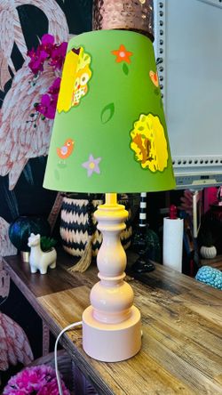 Touch Control Pink and Green Love N Nature CIRCO Target Lamp