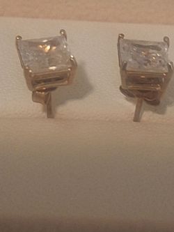 14k gold parde aretes conpleto 1.6g