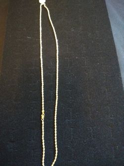 10k 24inch Rope chain