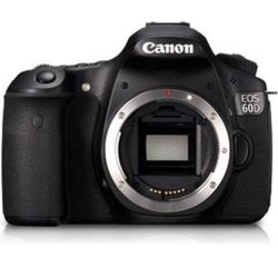 Canon EOS 60D DSLR Camera with 60mm Micro Lens and 18-135mm Lens