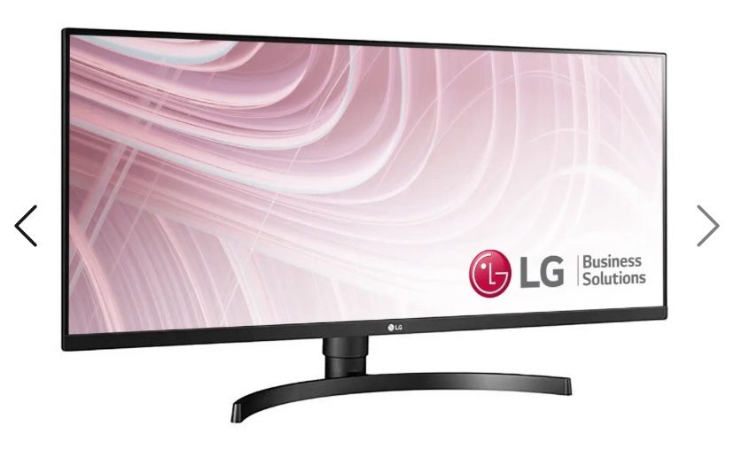 34” LG UltraWide Monitor 