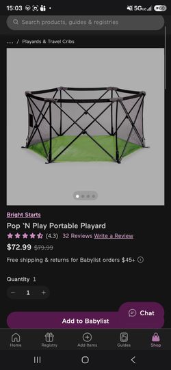 Summer playpen
