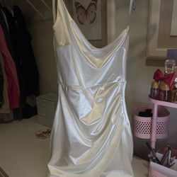 White Windsor Homecoming Dress