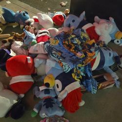 Holiday  and generic plushies From TJMaXX