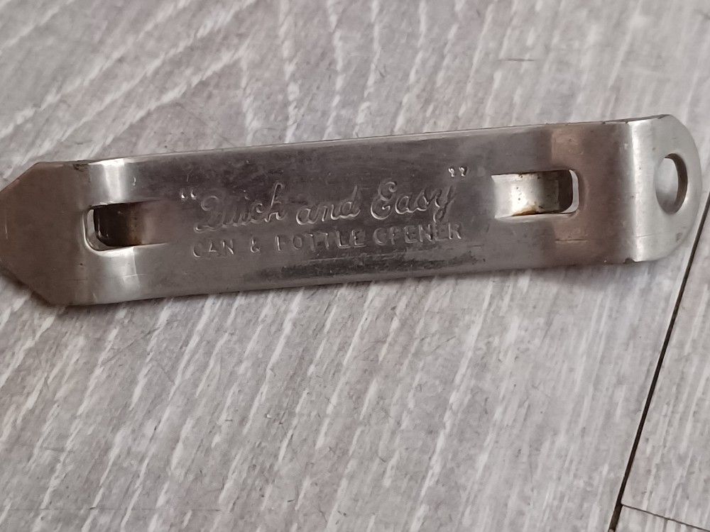 #Vintage Quick and Easy Can & Bottle Opener 