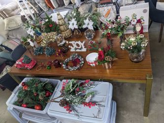 Large Lot of Christmas Holiday Decorations
