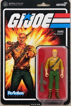 G.I. Joe Duke ReAction Figure by Super7