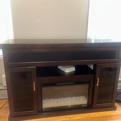 Fireplace/bluetooth speaker