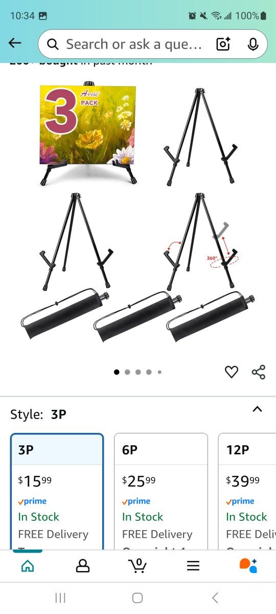 14 Inch Easels 