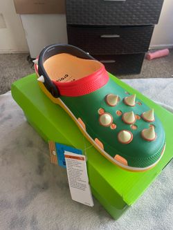 Super Mario edition Bowser Crocs