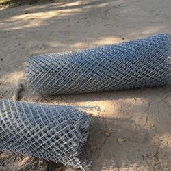 Aleko 9gauge Galvanized 6ft Chain Link Fence