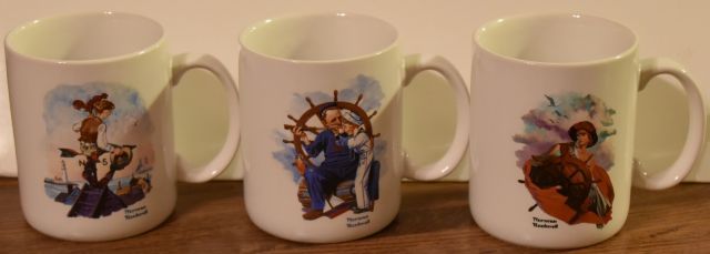 Coffee Cups Stoneware Collectors Mugs