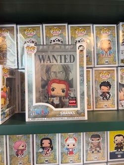 Shank wanted poster Funko