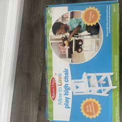Melissa & Doug Doll High Chair NEW