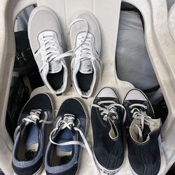 3 pairs of shoes