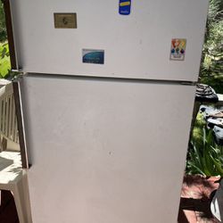 Free White Westinghouse Refrigerator