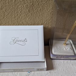 Wedding Guest Book and Guest Pen