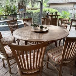 Outdoor Teak Dining Table 