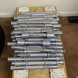 DUMBBELL HANDLES & WEIGHT PLATES
