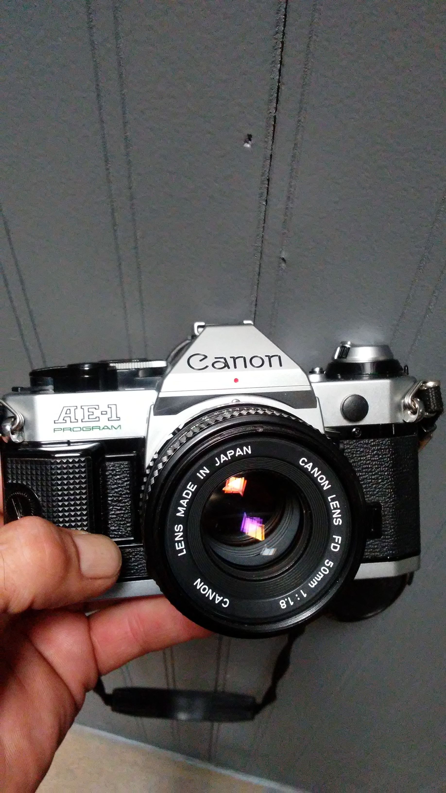 Canon AE-1 Program (Mint!) w/Canon FD 50mm f1:1.8 Prime- Like New!!