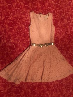 Pink Kids Dress Size 6