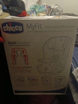 Chinnco my fit harness booster 2in1 harness/belt-positioning car seat