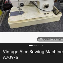 HD ALCO SEWING MACHINE