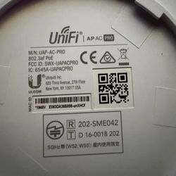Ubiquiti UniFi UAP-AC-PRO Access Point — Factory Reset