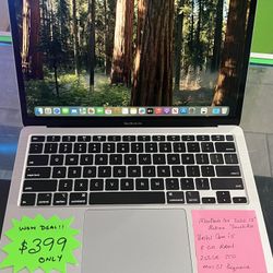 MacBook Air 2020 13” Retina Intel Core i5 8GB RAM 256GB SSD MacOS Sequoia Charger 