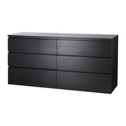 Ikea Discontinued MALM 6 Drawer