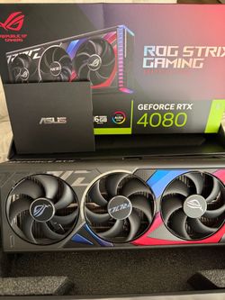 ASUS ROG Strix RTX 4080 OC Edition 16GB – Mint, Complete in Box
