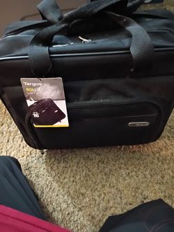 Targas rolling laptop bag