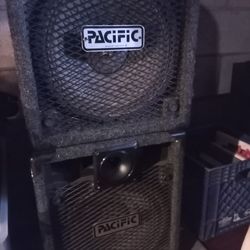 Pacific Speakers With Stands