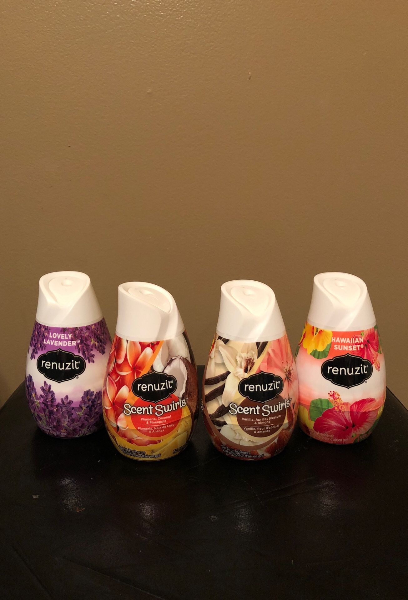 4 renuzit cone gel air fresheners