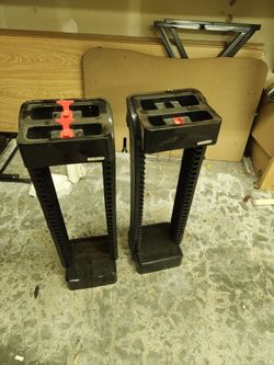 Video game controller and disk holders x2