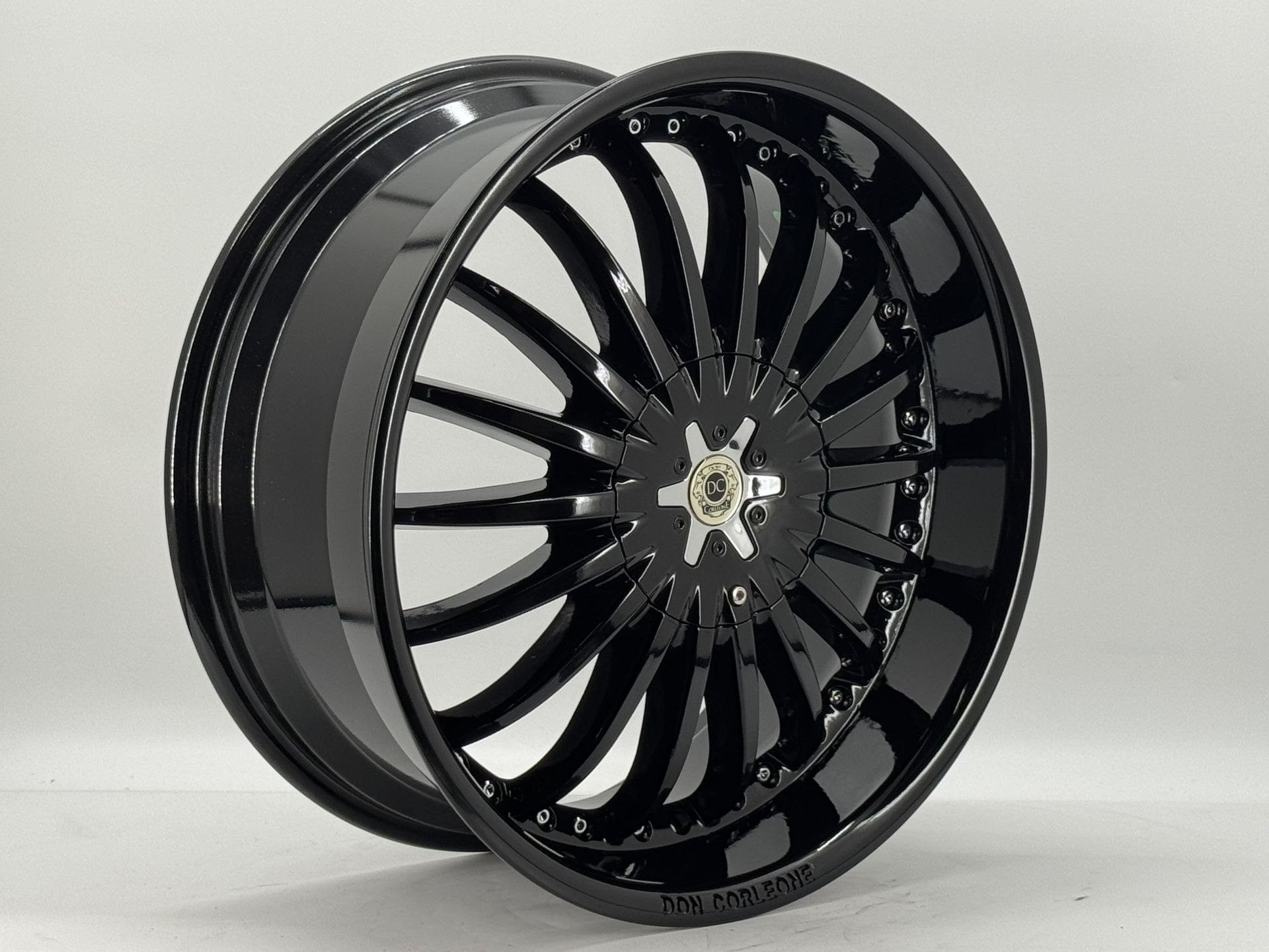 4 NEW Wheels DON CORLEONE Wheels style L-88 20x8.5 5X112 / 5x114.3 et 40 hub 73.1 #207