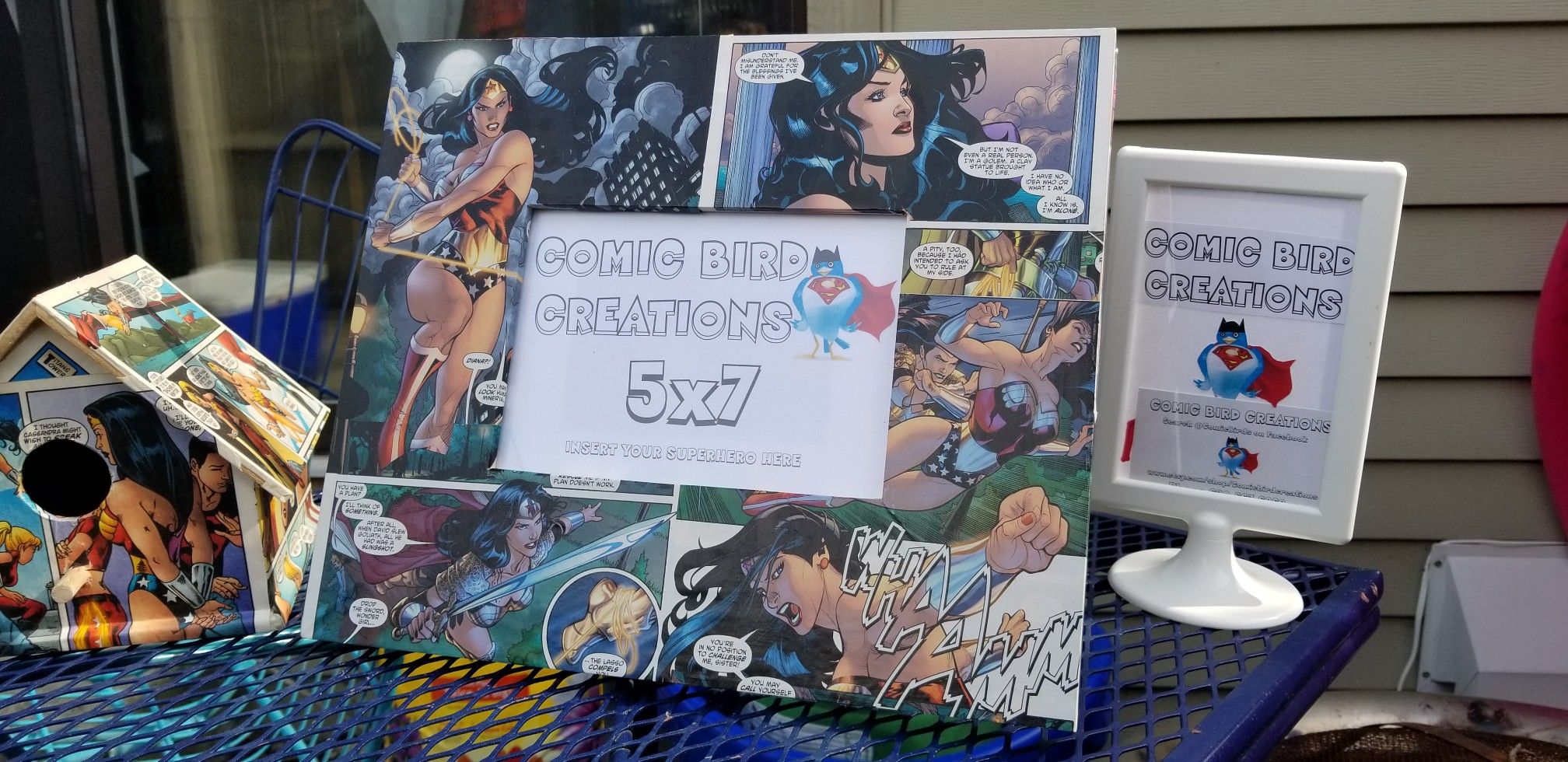 Wonder Woman Comic book Art Picture Frame