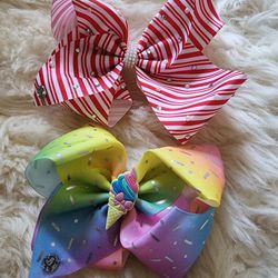 JoJo Siwa Signature Collection Hair Bows, set of 2, price for all