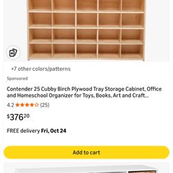 6 Foot Tall By 6 Foot Wide Cubicle Shelf With 13” X 13” Boxes