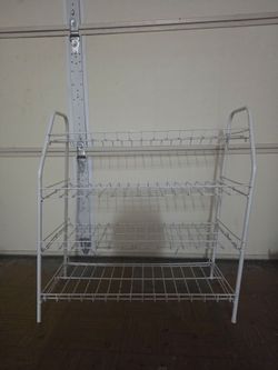 FREE! Wire 4-Tier Shelf/Stainless Steel Flatware Set/Caddy-TRADE ONLY FOR SMALL/MEDIUM BOXES!