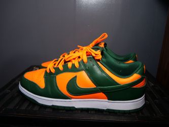 Nike Dunk Low 'Miami Hurricanes'[ Size:13]