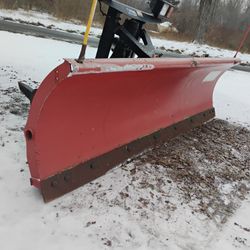 Nice Condition 7.5 Western Mid Weight Snow Plow Ultra Mount 