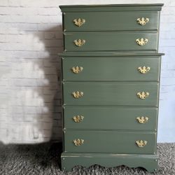 Awesome Shabby Distressed Solid Wood Dresser 