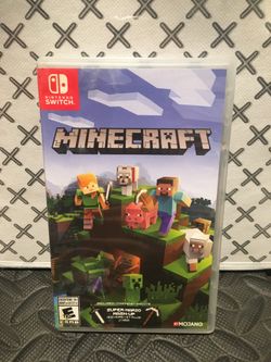 Minecraft Nintendo switch
