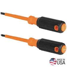 KLEIN TOOLS - Screwdriver Set, 1000V Insulated, 2-Piece