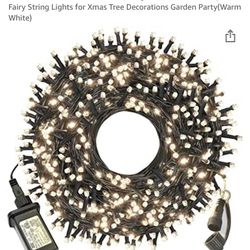 String Lights 300 Led Indoor & Outdoor Use
