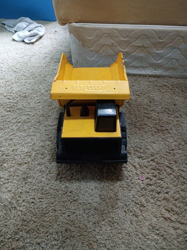 Vintage 80's TONKA XMB-975 Pressed Steel Turbo Diesel Dump Truck