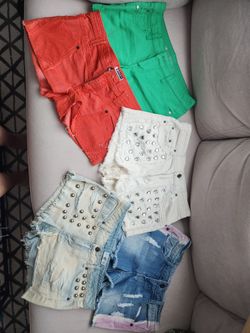 Set Of 5 Shorts